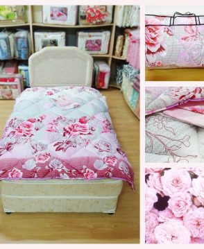 Спален комплект за приста - Розов букет