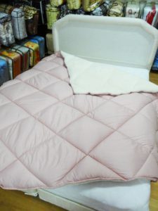 Двулицев юрган с плюш - Крем и пепел от рози