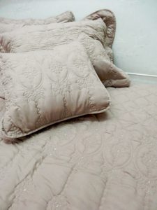 Луксозно шалте за легло Флорал капучино