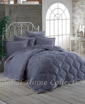 Двулицев юрган 3Д Шепър - Светло сиво